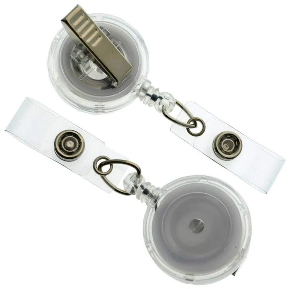 School Nurse Badge Reel | RN Retractable ID Name Tag Holder for School Nurses - Picture 2 of 5